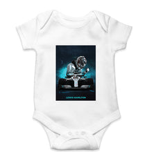 Load image into Gallery viewer, Lewis Hamilton F1 Kids Romper For Baby Boy/Girl-0-5 Months(18 Inches)-White-Ektarfa.online
