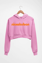 Load image into Gallery viewer, Nicklodeon Crop HOODIE FOR WOMEN-Light Baby Pink-Ektarfa.online
