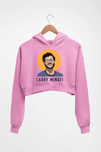 Load image into Gallery viewer, CarryMinati(Ajey Nagar) Crop HOODIE FOR WOMEN
