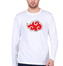 Load image into Gallery viewer, Akatsuki Full Sleeves T-Shirt for Men-White-Ektarfa.online
