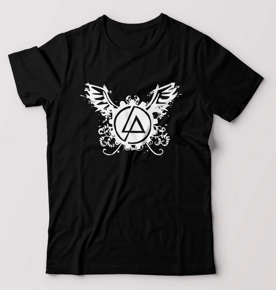 Linkin Park T-Shirt for Men-S(38 Inches)-Black-Ektarfa.online