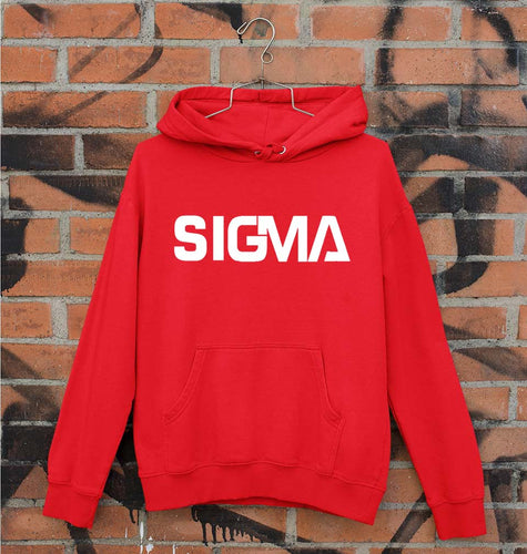 Sigma Unisex Hoodie for Men/Women-Red-Ektarfa.online