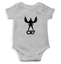 Load image into Gallery viewer, Cristiano Ronaldo CR7 Kids Romper For Baby Boy/Girl-0-5 Months(18 Inches)-Grey-Ektarfa.online
