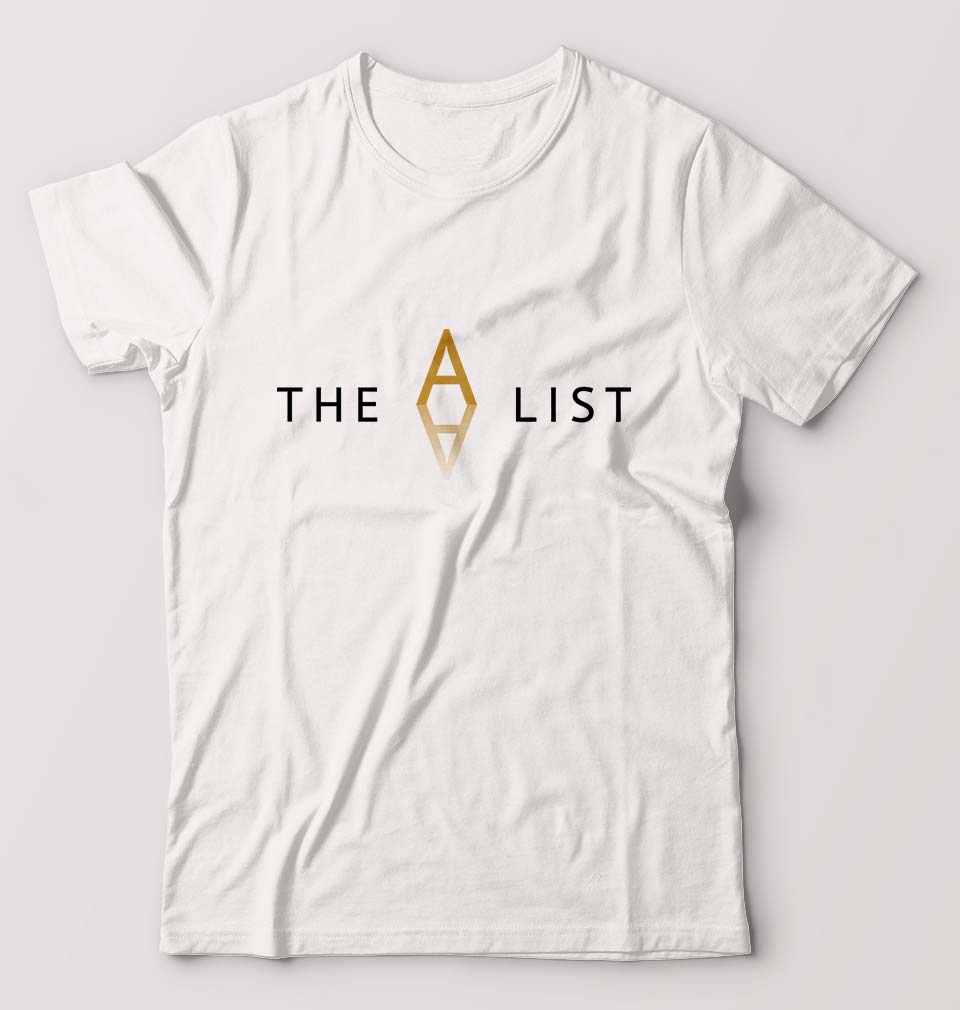 The A List T-Shirt for Men-White-Ektarfa.online