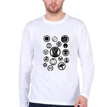 Load image into Gallery viewer, Avengers Full Sleeves T-Shirt for Men-White-Ektarfa.online
