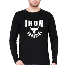 Load image into Gallery viewer, Iron Paradise Full Sleeves T-Shirt for Men-Black-Ektarfa.online
