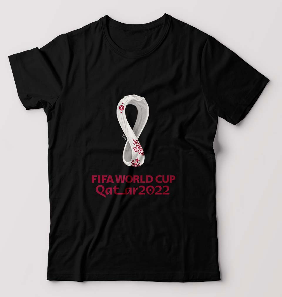 FIFA World Cup Qatar 2022 T-Shirt for Men-Black-Ektarfa.online