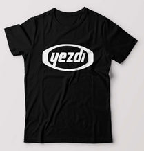 Load image into Gallery viewer, Yezdi T-Shirt for Men-S(38 Inches)-Black-Ektarfa.online
