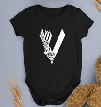 Load image into Gallery viewer, Vikings Kids Romper For Baby Boy/Girl-Black-Ektarfa.online

