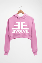 Load image into Gallery viewer, Evolve Crop HOODIE FOR WOMEN-Light Baby Pink-Ektarfa.online
