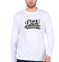 Load image into Gallery viewer, Ozzy Osbourne Full Sleeves T-Shirt for Men-White-Ektarfa.online
