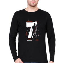 Load image into Gallery viewer, Cristiano Ronaldo CR7Full Sleeves T-Shirt for Men-Black-Ektarfa.online
