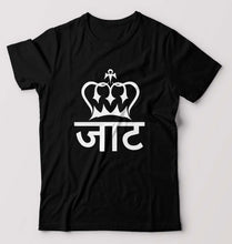 Load image into Gallery viewer, Jaat T-Shirt for Men-Black-Ektarfa.online
