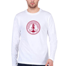 Load image into Gallery viewer, Stanford Full Sleeves T-Shirt for Men-White-Ektarfa.online
