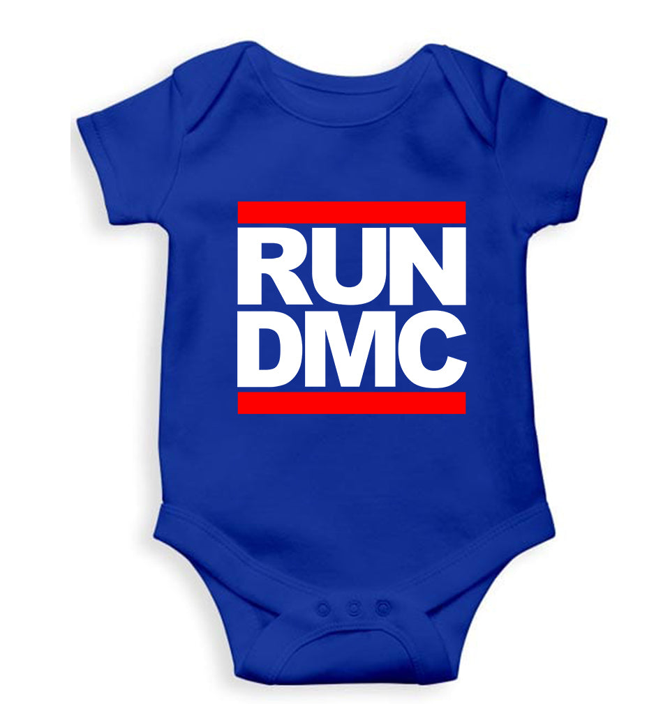 Run DMC Kids Romper For Baby Boy/Girl-Royal Blue-Ektarfa.online
