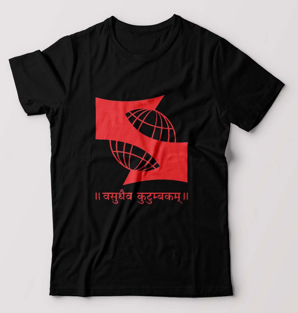 Symbiosis T-Shirt for Men-Black-Ektarfa.online