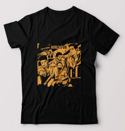 Mirzapur T-Shirt for Men-Black-Ektarfa.online
