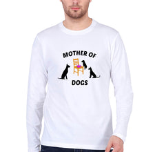 Load image into Gallery viewer, Mother of Dog Full Sleeves T-Shirt for Men-White-Ektarfa.online
