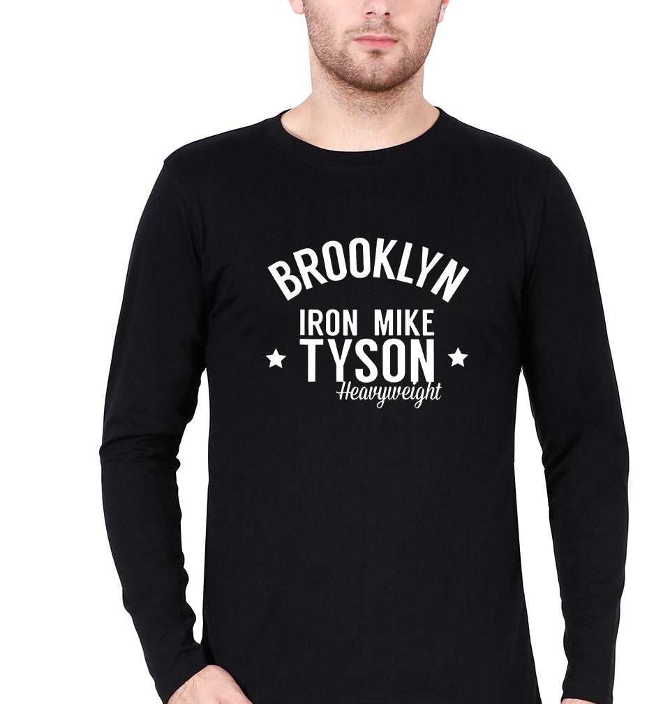 Mike Tyson Full Sleeves T-Shirt for Men-Black-Ektarfa.online