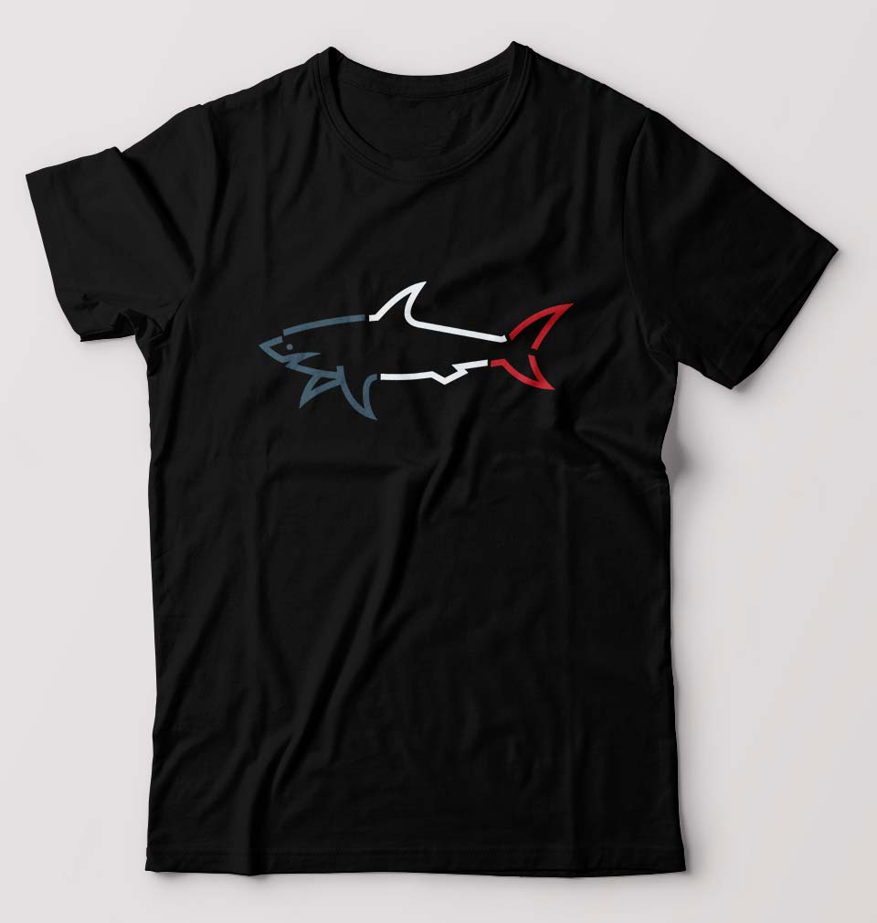 Paul & Shark T-Shirt for Men-S(38 Inches)-Black-Ektarfa.online