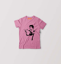 Load image into Gallery viewer, Bruce Lee Kids T-Shirt for Boy/Girl-0-1 Year(20 Inches)-Pink-Ektarfa.online
