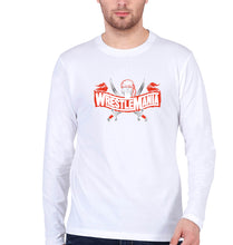 Load image into Gallery viewer, WWE Wrestle Mania Full Sleeves T-Shirt for Men-White-Ektarfa.online
