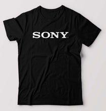 Load image into Gallery viewer, Sony T-Shirt for Men-S(38 Inches)-Black-Ektarfa.online
