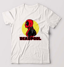 Load image into Gallery viewer, Deadpool Superhero T-Shirt for Men-S(38 Inches)-White-Ektarfa.online
