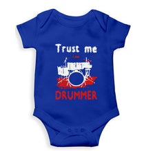 Load image into Gallery viewer, Drummer Kids Romper For Baby Boy/Girl-0-5 Months(18 Inches)-Royal Blue-Ektarfa.online
