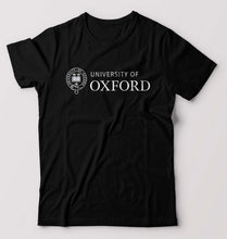 Load image into Gallery viewer, University of Oxford T-Shirt for Men-S(38 Inches)-Black-Ektarfa.online
