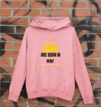 Load image into Gallery viewer, Kings Are Born In May Unisex Hoodie for Men/Women-Light Baby Pink-Ektarfa.online
