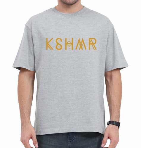 KSHMR Oversized T-Shirt for Men-Grey-Ektarfa.online