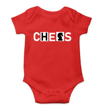 Load image into Gallery viewer, Chess Kids Romper For Baby Boy/Girl-0-5 Months(18 Inches)-Red-Ektarfa.online
