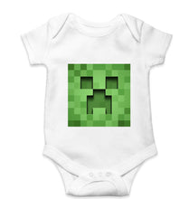 Load image into Gallery viewer, Minecraft Kids Romper For Baby Boy/Girl-0-5 Months(18 Inches)-White-Ektarfa.online
