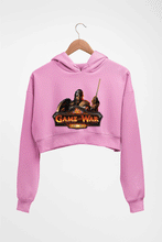 Load image into Gallery viewer, Game of War Crop HOODIE FOR WOMEN
