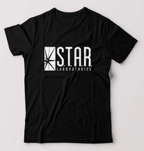 Load image into Gallery viewer, Star laboratories T-Shirt for Men-S(38 Inches)-Black-Ektarfa.online
