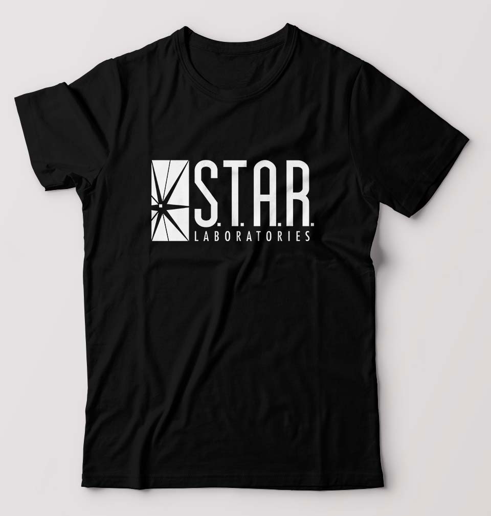 Star laboratories T-Shirt for Men-S(38 Inches)-Black-Ektarfa.online