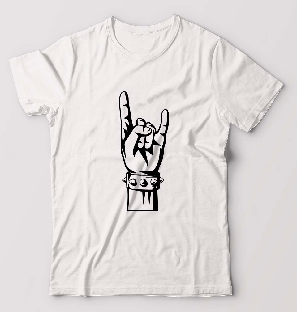 The Rock T-Shirt for Men-White-Ektarfa.online