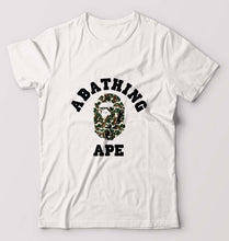Load image into Gallery viewer, A Bathing Ape T-Shirt for Men-S(38 Inches)-White-Ektarfa.online
