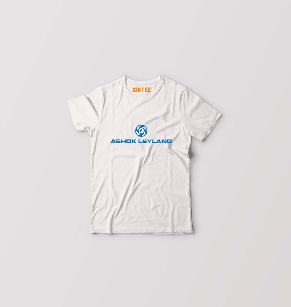 Ashok Leyland Kids T-Shirt for Boy/Girl-White-Ektarfa.online