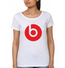 Load image into Gallery viewer, Beats T-Shirt for Women-XS(32 Inches)-White-Ektarfa.online
