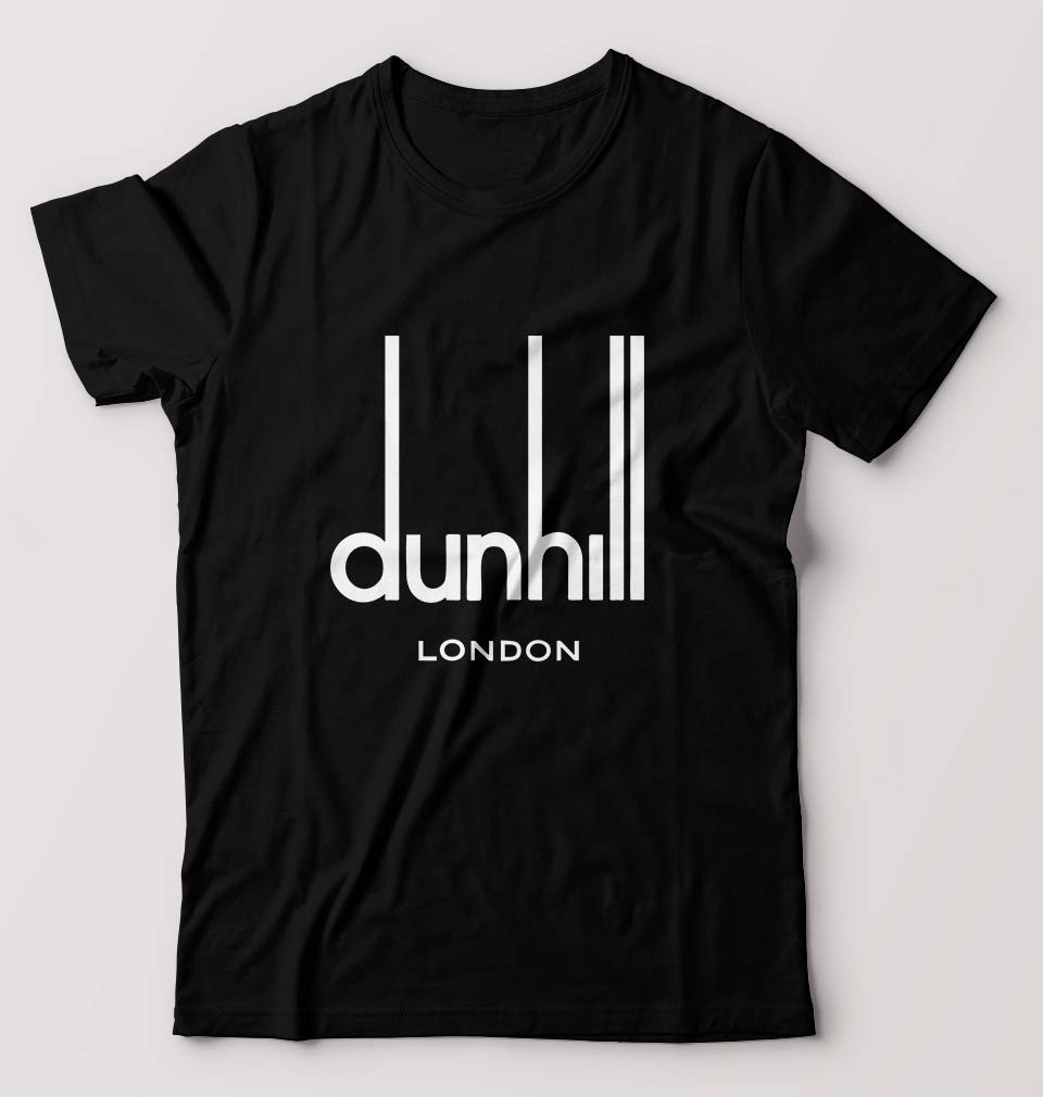 Dunhill T-Shirt for Men-S(38 Inches)-Black-Ektarfa.online