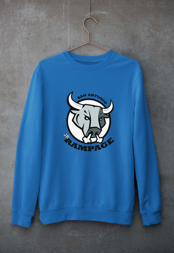 Rampage Unisex Sweatshirt for Men/Women-Royal Blue-Ektarfa.online
