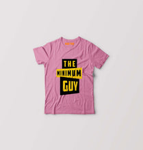 Load image into Gallery viewer, Minimum Guy Family Man Kids T-Shirt for Boy/Girl-0-1 Year(20 Inches)-Pink-Ektarfa.online
