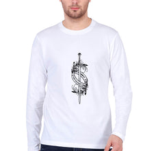 Load image into Gallery viewer, The Rings of Power Full Sleeves T-Shirt for Men-White-Ektarfa.online
