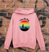 Load image into Gallery viewer, Love Dog Unisex Hoodie for Men/Women-Light Pink-Ektarfa.online

