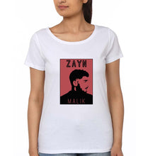 Load image into Gallery viewer, Zayn Malik T-Shirt for Women-White-Ektarfa.online
