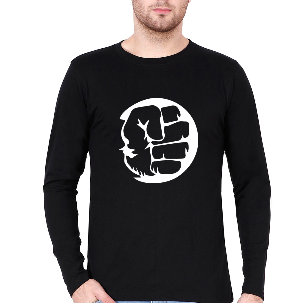 Hulk Superhero Full Sleeves T-Shirt for Men-Black-Ektarfa.online