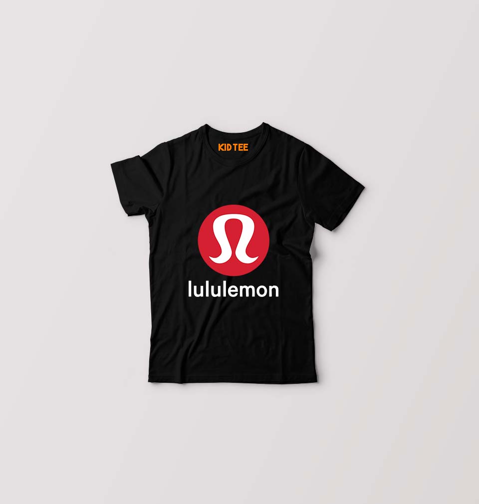 Lululemon Kids T-Shirt for Boy/Girl-Black-Ektarfa.online