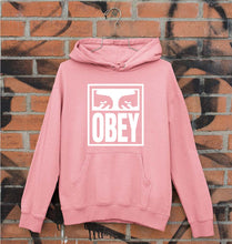 Load image into Gallery viewer, Obey Unisex Hoodie for Men/Women-S(40 Inches)-Light Pink-Ektarfa.online
